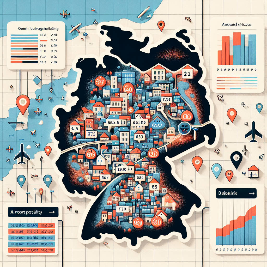 Einfluss der Flughafennähe auf Grundstückspreise